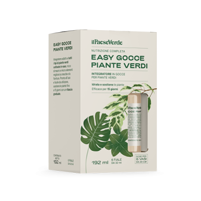 Integratore adatto a tutti i tipi di piante verdi coltivate in vaso e in terrarium