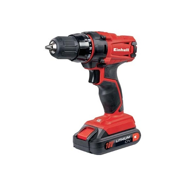 Trapano avvit batteria tc-cd 18-2 1x1,5 li Einhell