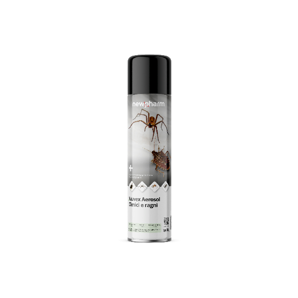 Nuvex aerosol cimici e ragni insetticida Newpharm