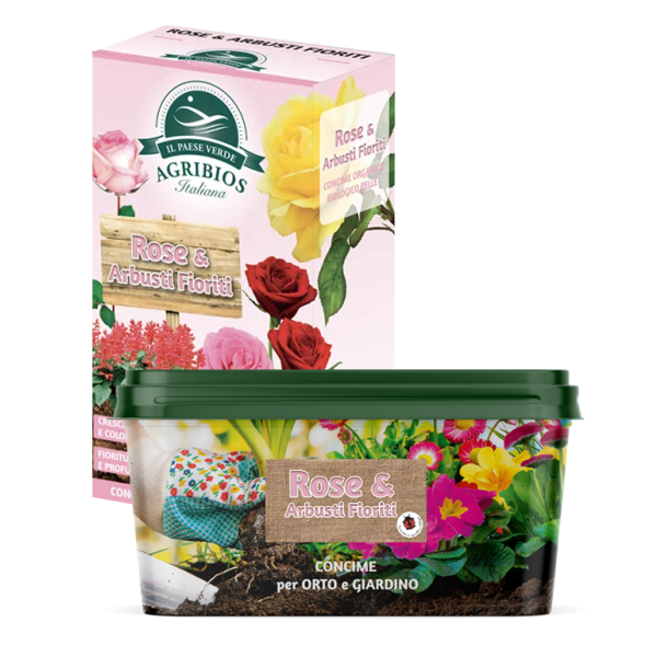 Rose e arbusti fioriti concime Il Paese Verde