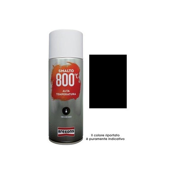 Smalto spray 100% acrilico alte temperat Arexons