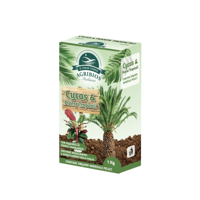 Cycas e piante tropicali-Concime organo minerale NPK 1 kg