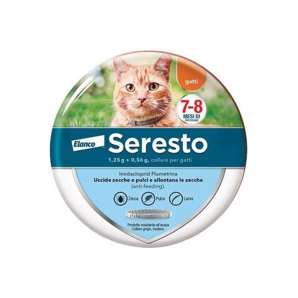 Collare Antiparassitario per gatti seresto Elanco