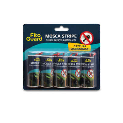 Mosca stripe-Strisce adesive pigliamosche