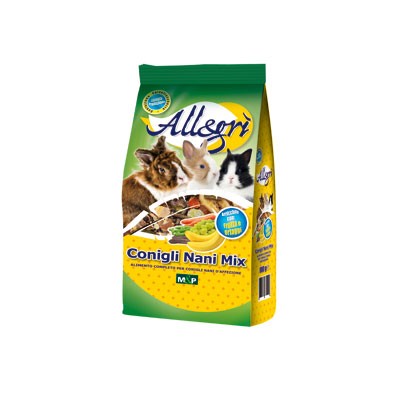alimento completo per conigli nani