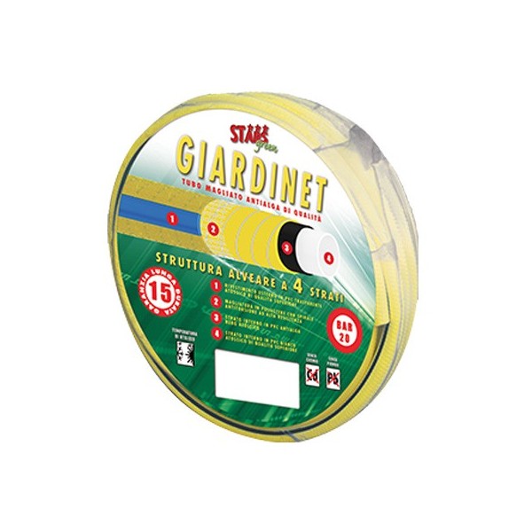 Tubo irrigazione magliato giardinet MM 12 1/2 MT 50 Stars