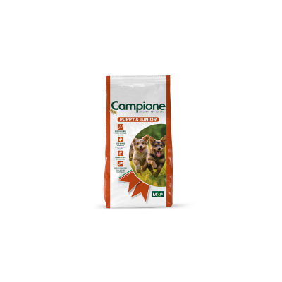 Mangime cane petrini campione cucciolo carne pollo riso