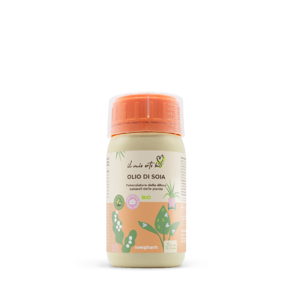 Olio di soia corroborante per difesa naturale delle piante Newpharm