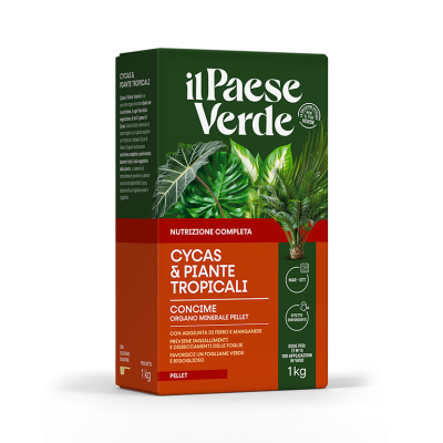 Cycas e piante tropicali-Concime organo minerale NPK 1 kg