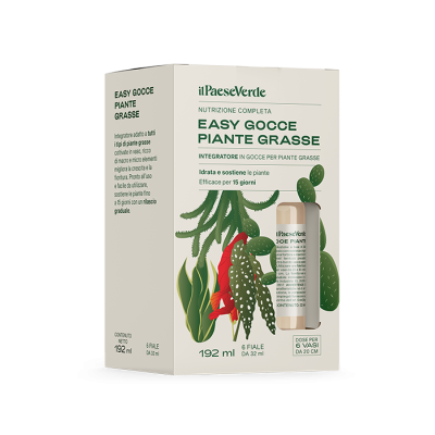 Easy gocce piante grasse-Integratore in gocce universale 6x32 ml