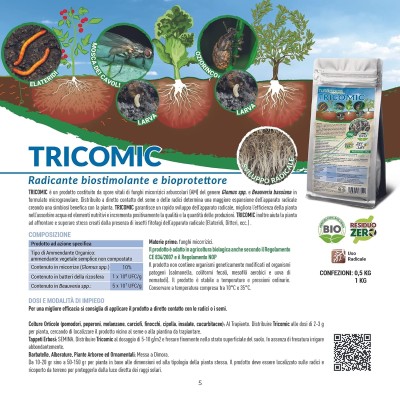 Tricomic Bio per espansione radici e protezione insetti