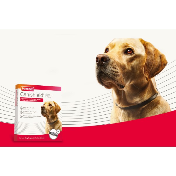 Collare antiparassitario regolabile alla Deltametrina per cani
