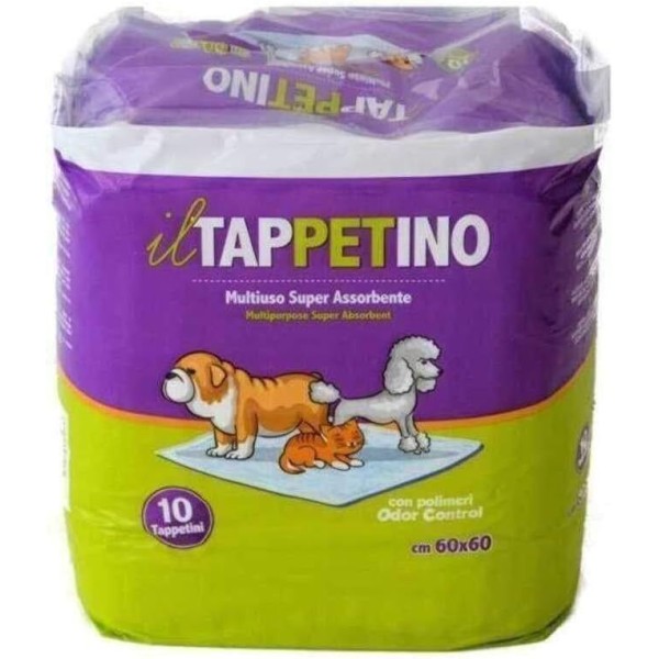 Tappetini igienici assorbenti per cani 60x60 cm