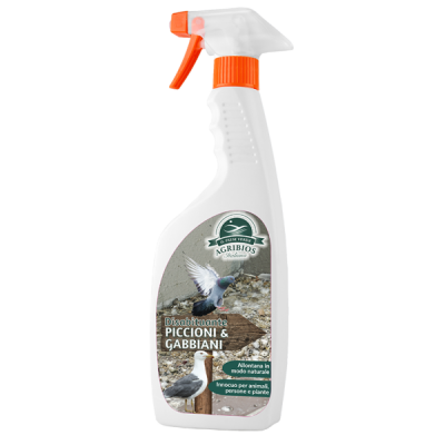 Disabituante piccioni e gabbiani rtu 750 ml